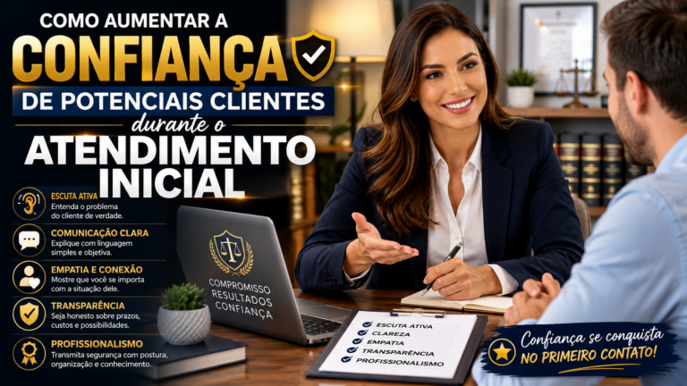 Como aumentar a confiança de potenciais clientes durante o atendimento inicial