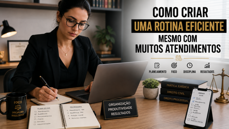 Como criar uma rotina eficiente mesmo com muitos atendimentos