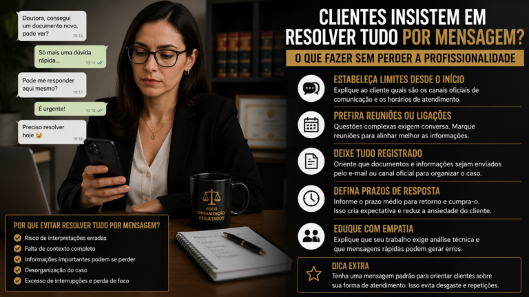 O que fazer quando clientes insistem em resolver tudo por mensagem