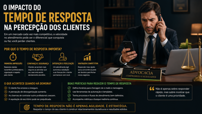 O impacto do tempo de resposta na percepção dos clientes