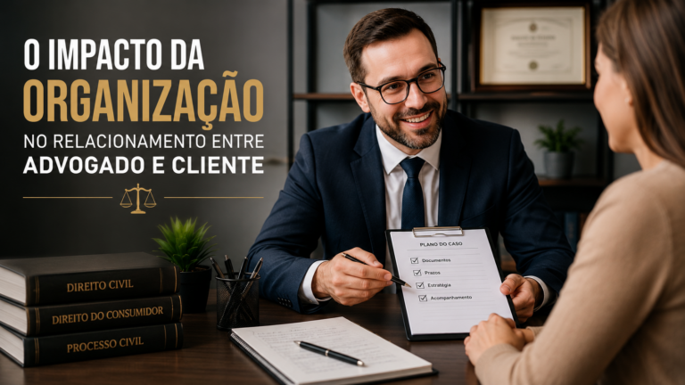 O impacto da organização no relacionamento entre advogado e cliente
