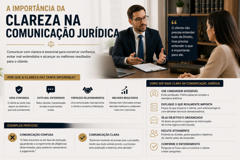 A importância da clareza na comunicação jurídica