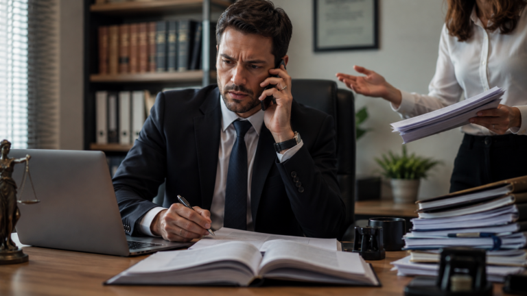 O impacto das interrupções na produtividade do advogado