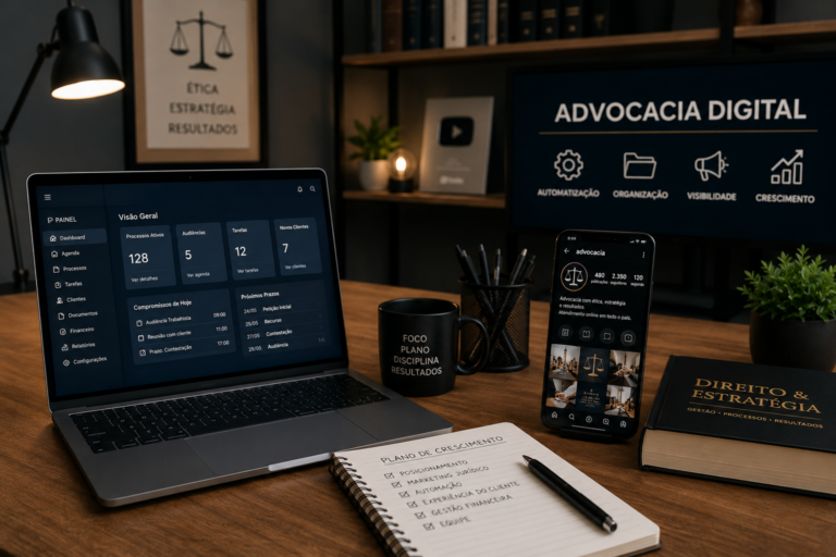 Como estruturar uma advocacia digital para crescer de forma organizada