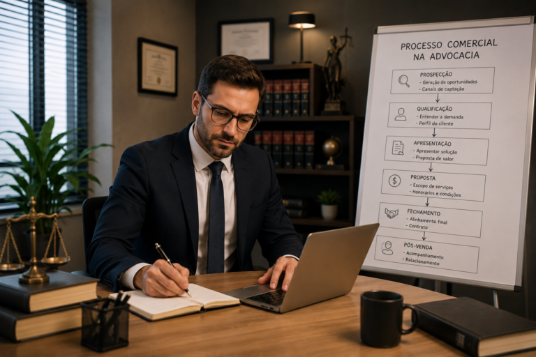 Como estruturar um processo comercial na advocacia