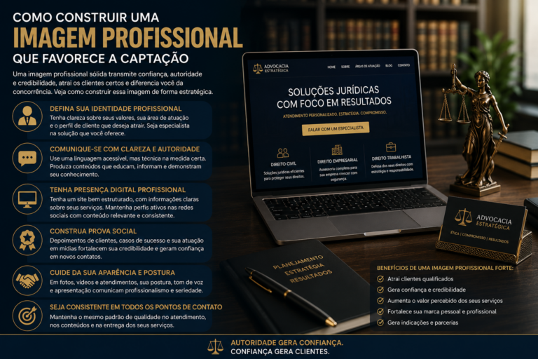 Como construir uma imagem profissional que favorece a captação